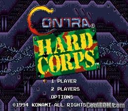 play Contra Hard Corps (SG)
